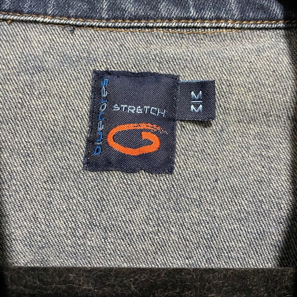 Dark Wash Button-Up Jean Jacket - Picture 4 of 4